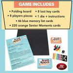 Senior Moments Board Game - Hilarious Fun for Adults