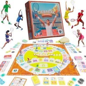 Tiebreak Triumph Tennis Board Game for Family Fun