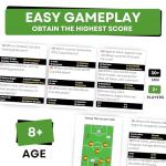 Ultimate Soccer Trivia Card Game for Fans