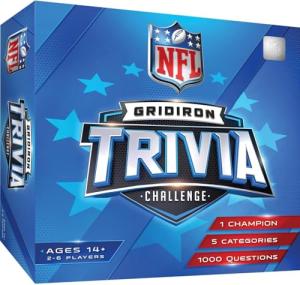 NFL Gridiron Trivia Challenge Board Game for Families