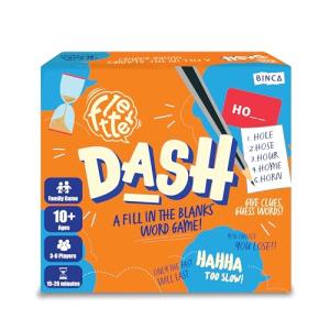 Binca Fletter Dash - Fun Fill-in-The-Blanks Card Game