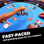 Wild Guess! Fast-Paced Card Game for 2-4 Players