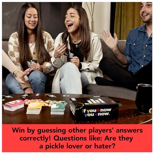 IYKYK Question Card Game for Adults