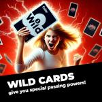 Wild Guess! Fast-Paced Card Game for 2-4 Players