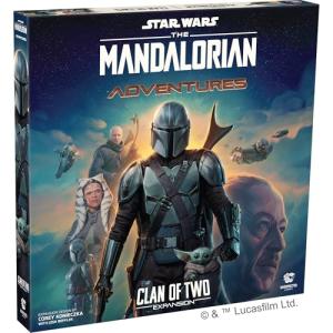 Star Wars: The Mandalorian Adventures Clan of Two Board Game Expansion - Cooperative Strategy Game for Kids & Adults, Ages 12+, 1-4 Players, 30-60 Minute Playtime, Made by Unexpected Games