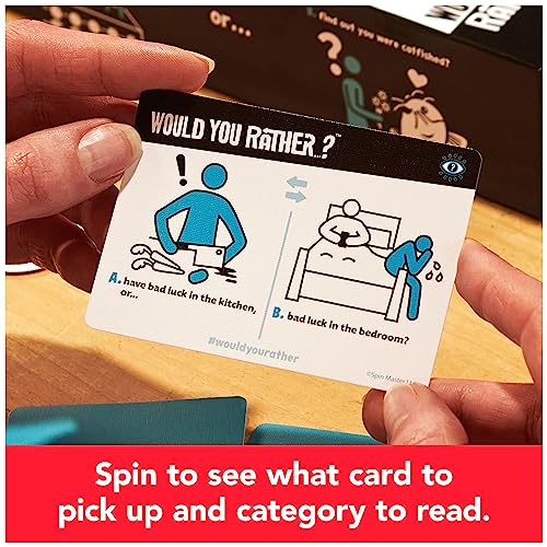 Would You Rather? Fun Card Game for 3-6 Players