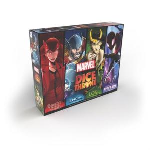 Marvel Dice Throne: 4-Hero Box for 2-4 Players