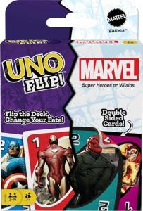 UNO Flip! Marvel Card Game - Heroes vs. Villains