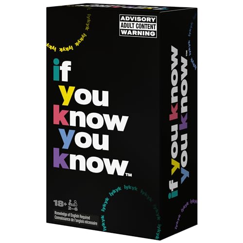 IYKYK Question Card Game for Adults