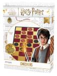 Pressman Harry Potter Checkers - Specially-Colored Folding Checkerboard and Interlocking Checker Pieces - Ages 6 and Up, 2 Players
