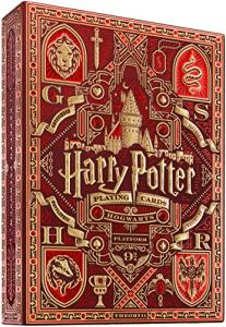 Harry Potter Gryffindor Playing Cards - Red