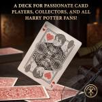 Harry Potter Gryffindor Playing Cards - Red