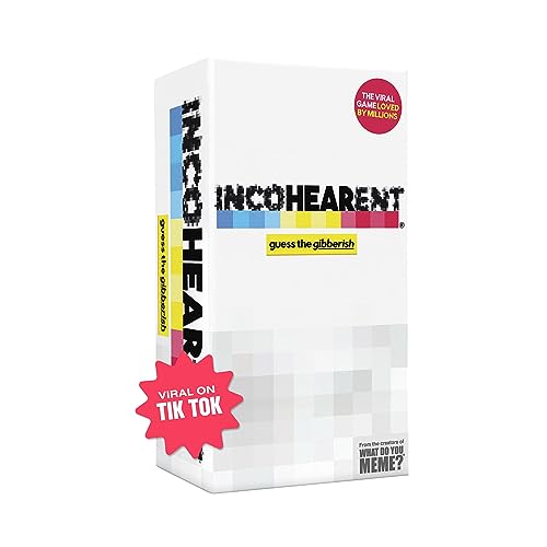 Incohearent: Fun Party Game of Guessing Gibberish