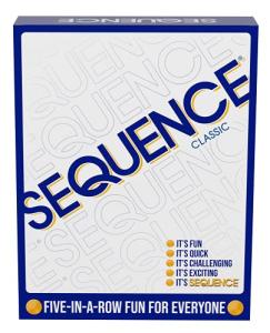 Original SEQUENCE Game with Folding Board and Cards