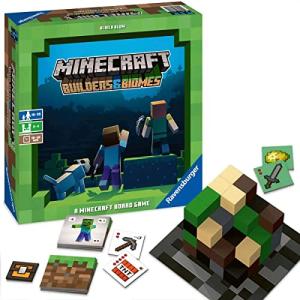 Ravensburger Minecraft: Builders & Biomes Strategy Game