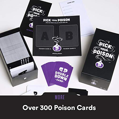Pick Your Poison Card Game: Fun Party Game