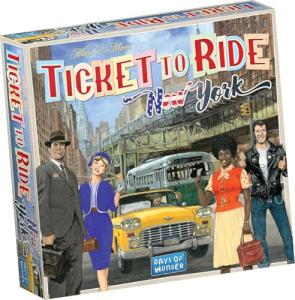 Ticket to Ride: New York Board Game for 2-4 Players