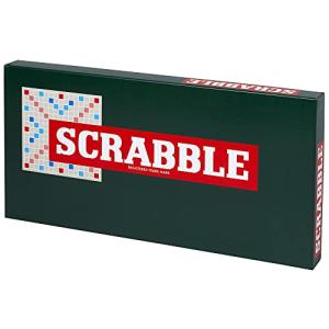 Classic Scrabble Game with Wooden Tiles for 2-4 Players