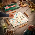 Classic Scrabble Game with Wooden Tiles for 2-4 Players