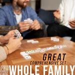 Double 9 Dominoes in Tin by University Games