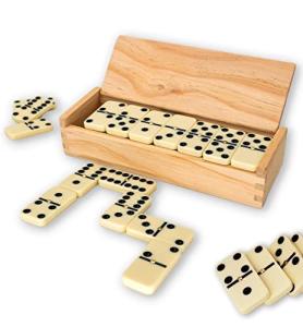 Wooden Dominoes Set – Classic Family Board Game