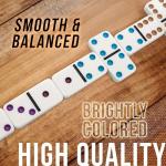 Double 9 Dominoes in Tin by University Games