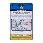 Double 9 Dominoes in Tin by University Games