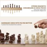 Magnetic 2-in-1 Chess and Checkers Set