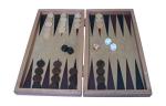 Personalized Wooden Backgammon Set with Magnetic Box