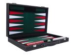 Engelhart Red Luxury 18-Inch Backgammon Set
