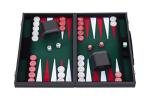 Engelhart Red Luxury 18-Inch Backgammon Set