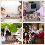 Magnetic 2-in-1 Chess and Checkers Set