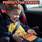 Gamie Magnetic Travel Board Games Set - 12 Retro Games