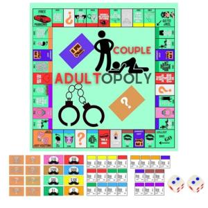 Adultopoly: Fun Board Game for Couples