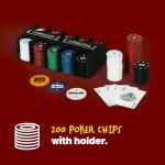 Wicked Gizmos 200-Piece Texas Hold'em Poker Set