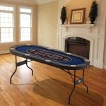 VEVOR 8 Player Folding Poker Table with Cup Holders