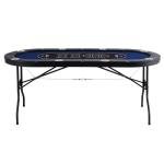 VEVOR 8 Player Foldable Poker Table for Fun