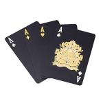 Waterproof Black Diamond Playing Cards for Party Fun
