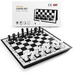 Magnetic Travel Chess Set - 9.5 Inch Board
