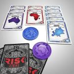 Risk Strike: Quick Strategy Card Game for 2-5 Players