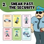 Bank Robbery Card Game for 2-5 Players
