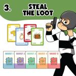 Bank Robbery Card Game for 2-5 Players