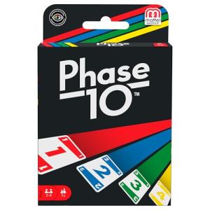 Mattel Games Phase 10 Rummy-Like Card Game