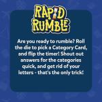 Skillmatics Rapid Rumble - Fast-Paced Family Board Game