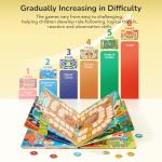 Mideer 6-in-1 Magnetic Travel Board Game Set