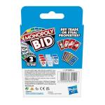 Monopoly Bid Card Game: Buy, Trade, Win!