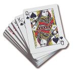 JKG® Plastic Coated Playing Cards – 52 + 2 Jokers