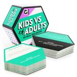 Kids vs Adults Trivia Card Game - Family Fun