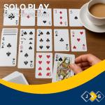 JKG® Plastic Coated Playing Cards – 52 + 2 Jokers