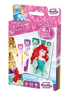 Shuffle Princess 4-in-1 Card Games for Kids